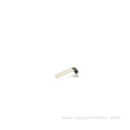 2.0mm Pitch Pin header Connector Single Row Right Angle SQ0.64mm H2.0mm 1*3P